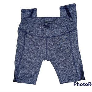 Therapy Blue Ribbon Leggings w/ Mesh Vents Size Large